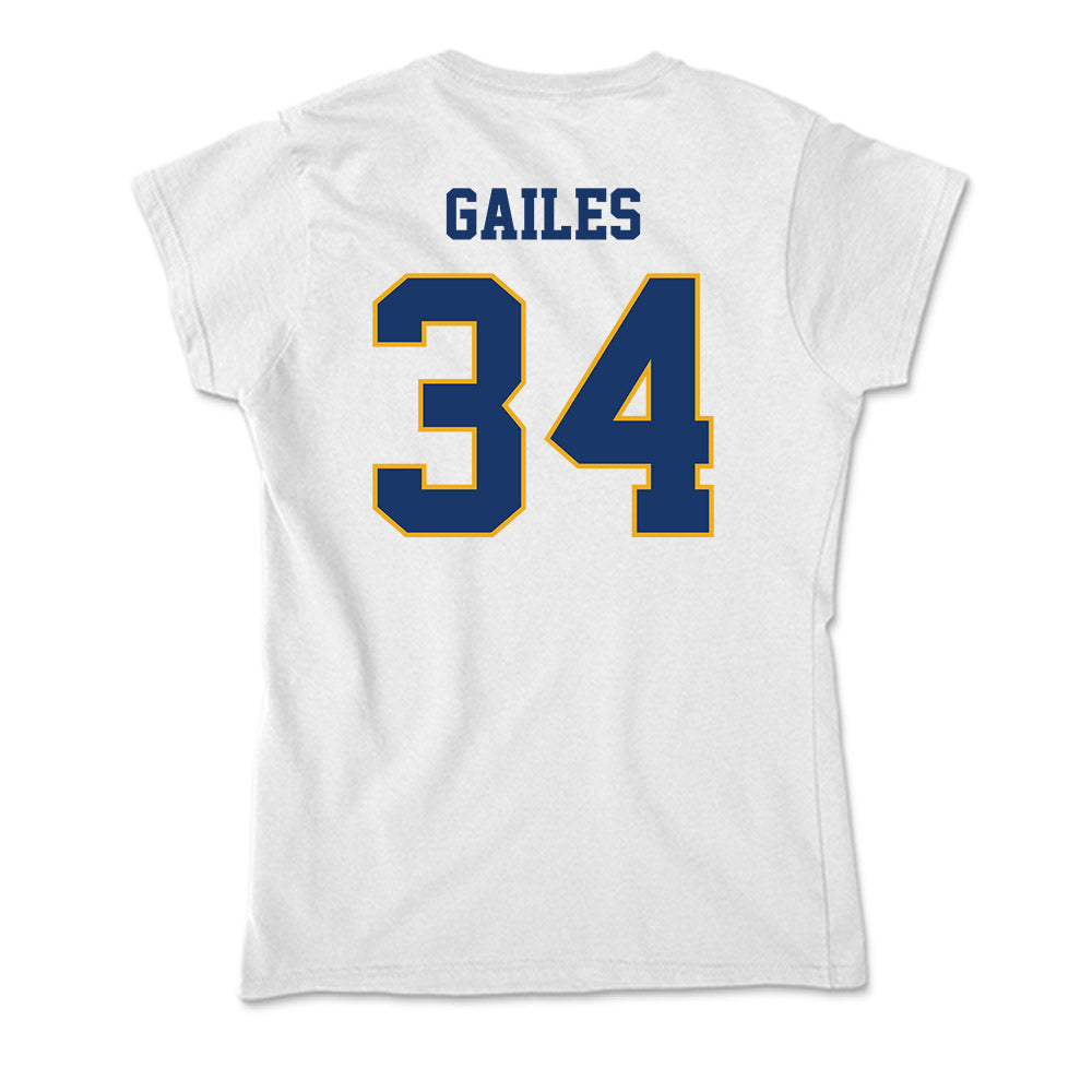 Canisius - NCAA Women's Basketball : Shariah Gailes - Soft Style Women’s T-Shirt-1