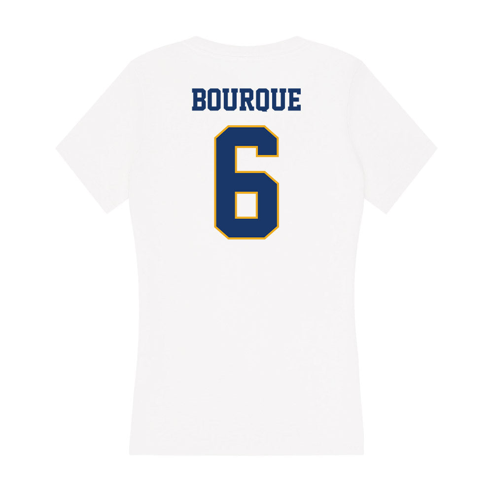 Canisius - NCAA Women's Volleyball : Ella Bourque - Women's V-Neck T-Shirt-1