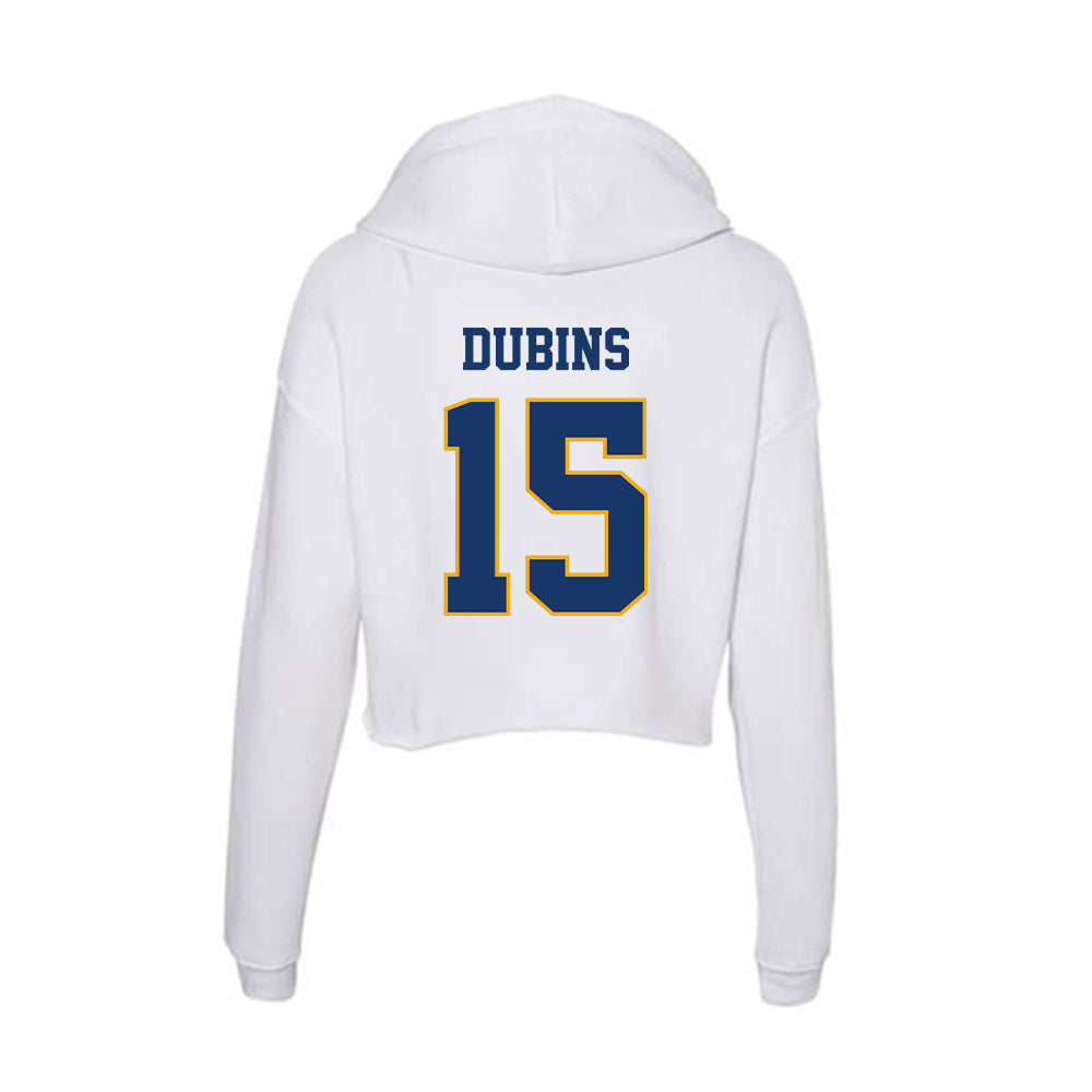 Canisius - NCAA Men's Soccer : Kiryl Dubins - Women's Crop Fleece Hoodie-1