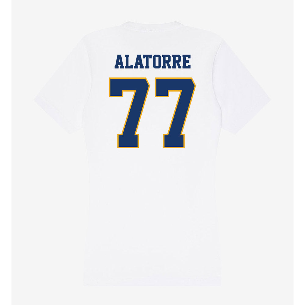 Canisius - NCAA Softball : Bailey Alatorre - Women's V-Neck T-Shirt-1