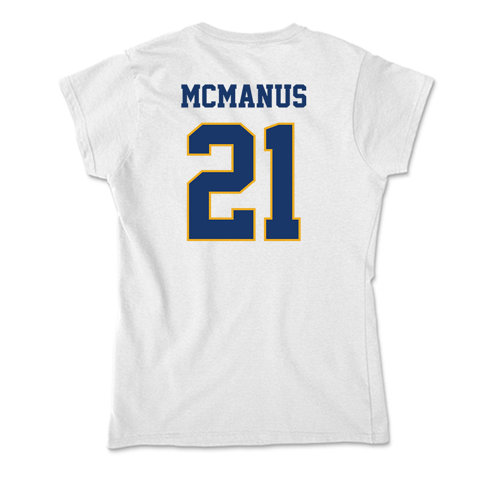 Canisius - NCAA Softball : Taylor McManus - Soft Style Women’s T-Shirt-1