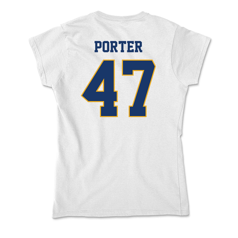 Canisius - NCAA Men's Ice Hockey : Grant Porter - Soft Style Women’s T-Shirt-1