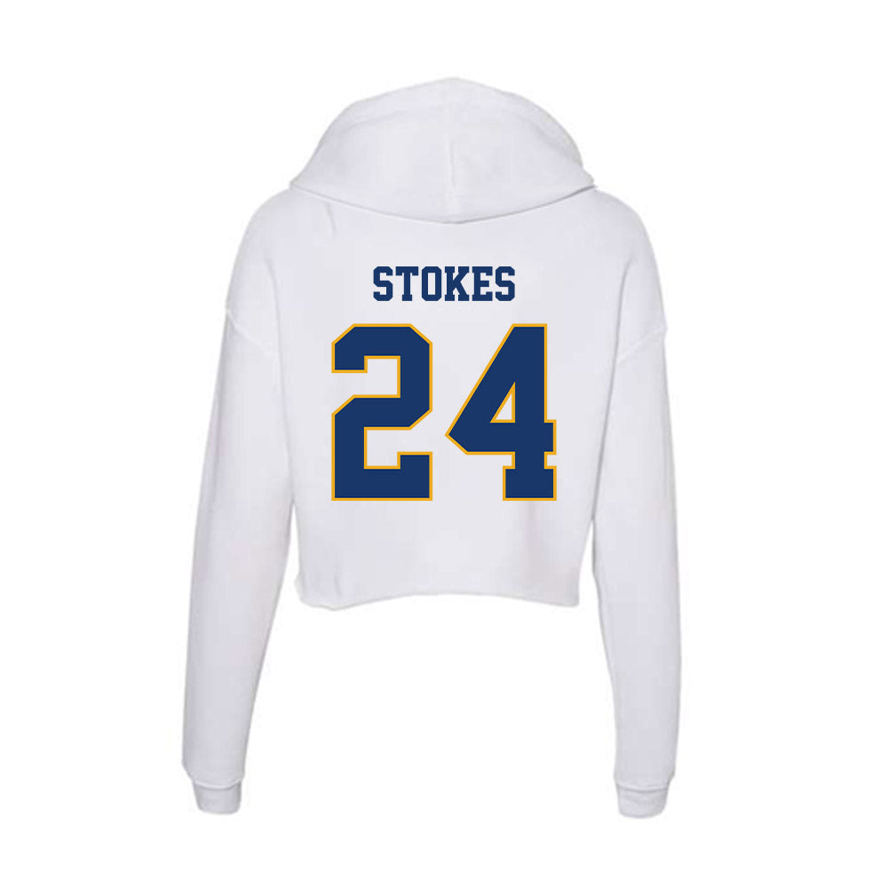 Canisius - NCAA Acrobatics & Tumbling : Madison Stokes - Women's Crop Fleece Hoodie-1