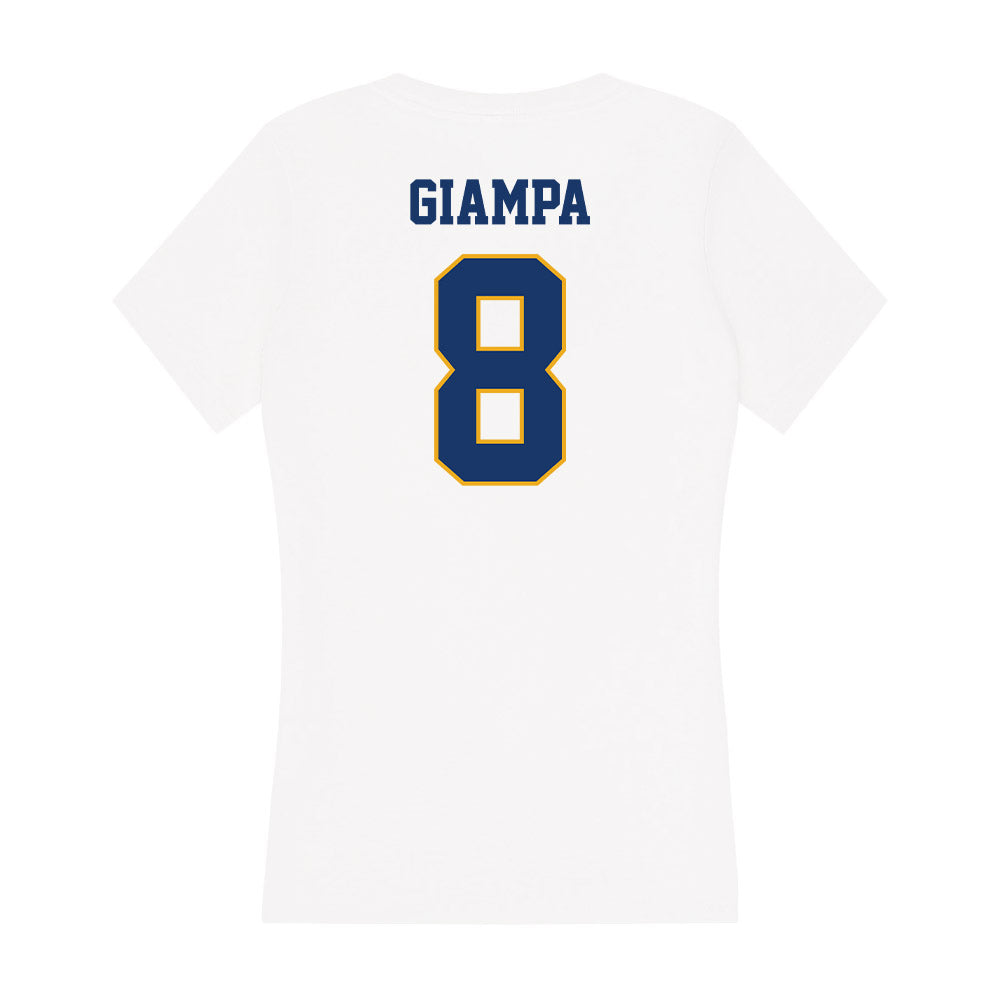 Canisius - NCAA Men's Ice Hockey : Matteo Giampa - Women's V-Neck T-Shirt-1