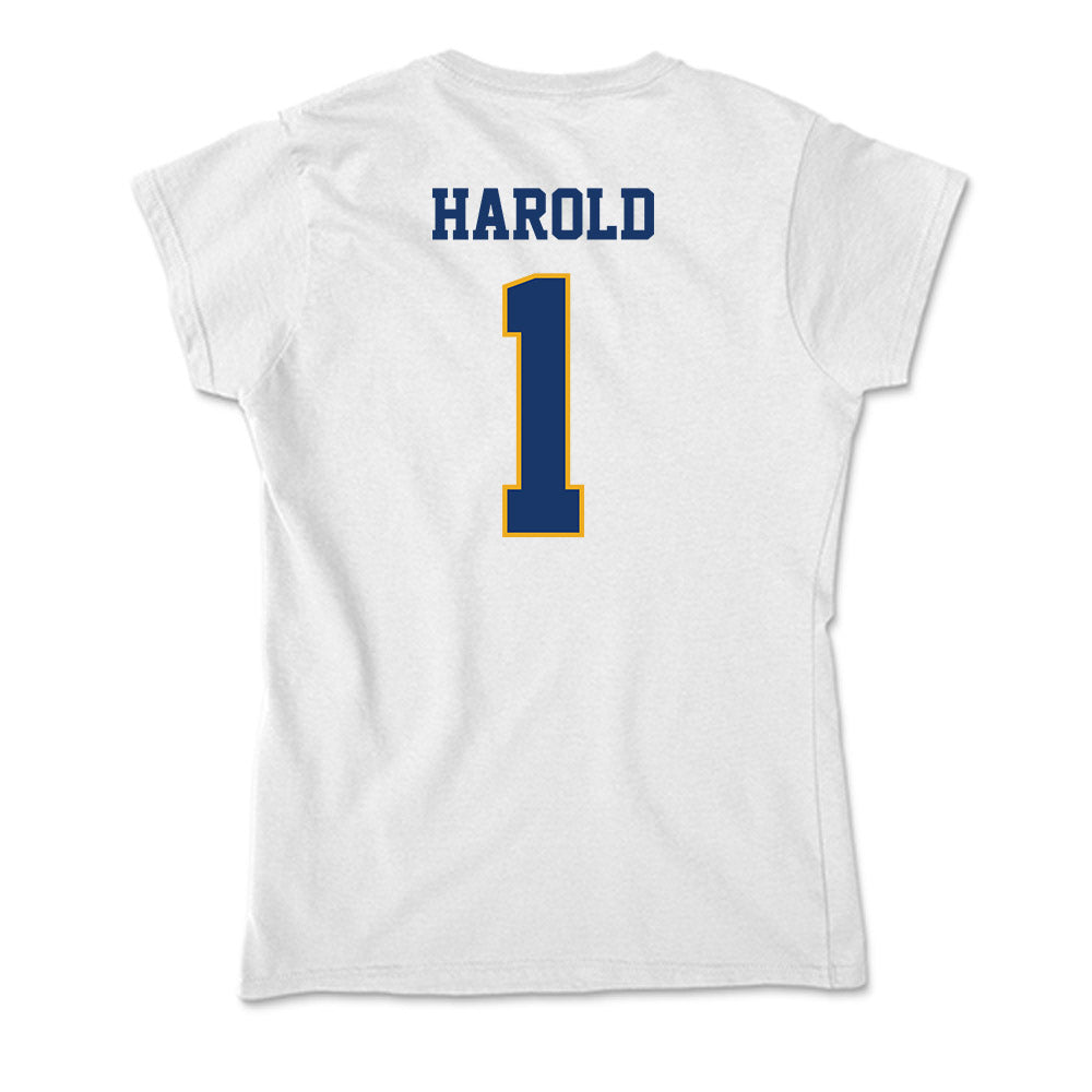 Canisius - NCAA Men's Soccer : Preston Harold - Soft Style Women’s T-Shirt-1