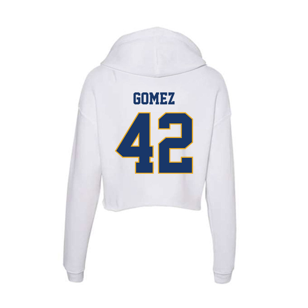 Canisius - NCAA Softball : Rosella Gomez - Women's Crop Fleece Hoodie-1