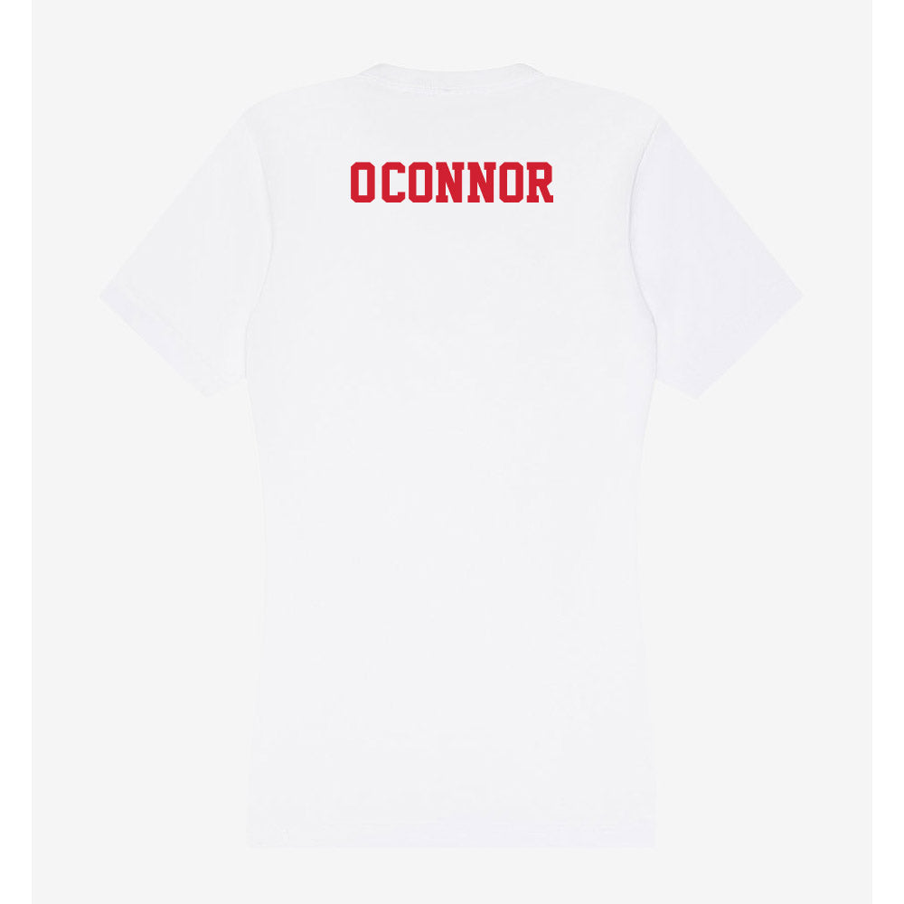 Pitt State - NCAA Men's Track & Field : Nick O'Connor - Women's V-Neck T-Shirt-1