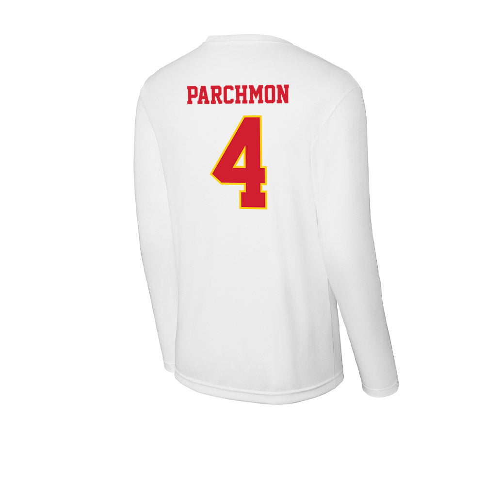 Pitt State - NCAA Football : Kuron Parchmon - Activewear Long Sleeve T-Shirt-1