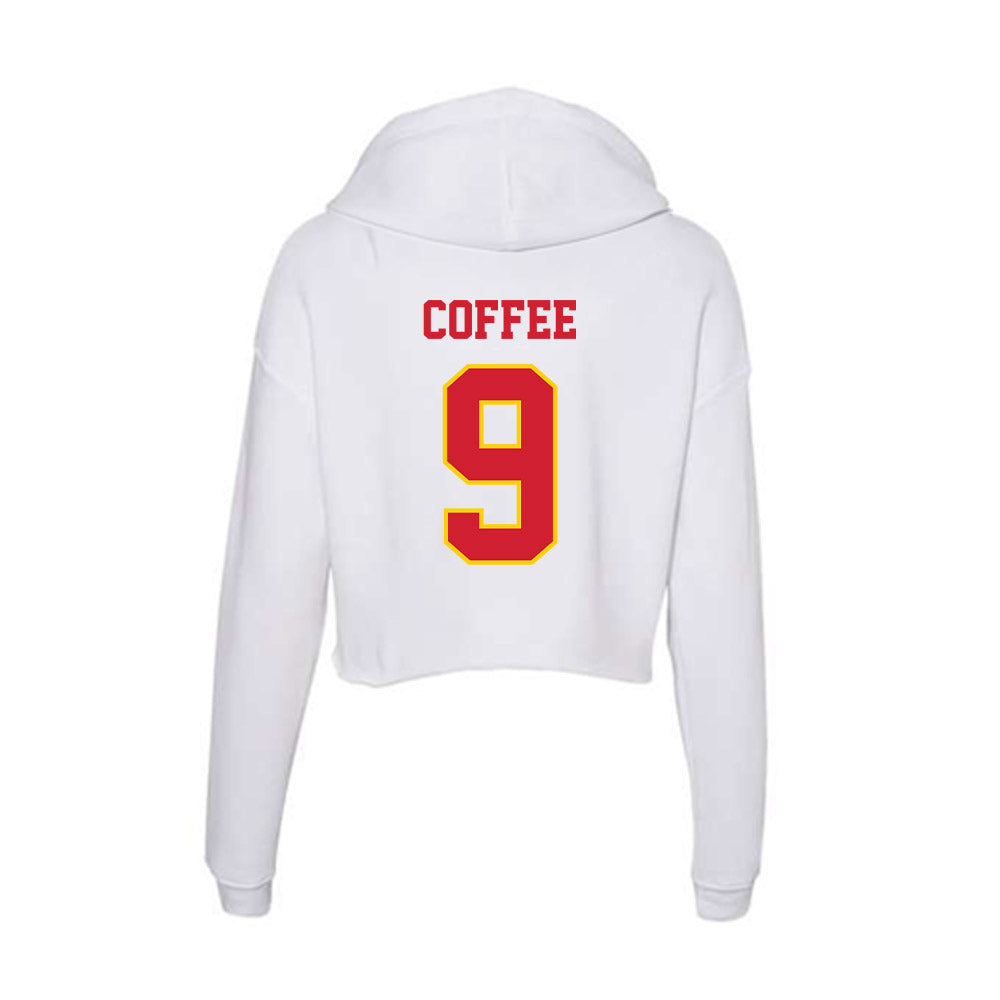 Pitt State - NCAA Baseball : Karson Coffee - Women's Crop Fleece Hoodie-1