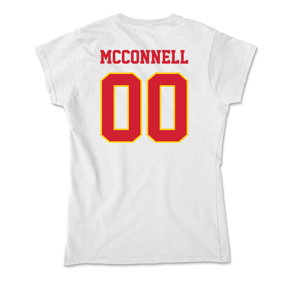 Pitt State - NCAA Football : Braven McConnell - Soft Style Women’s T-Shirt-1