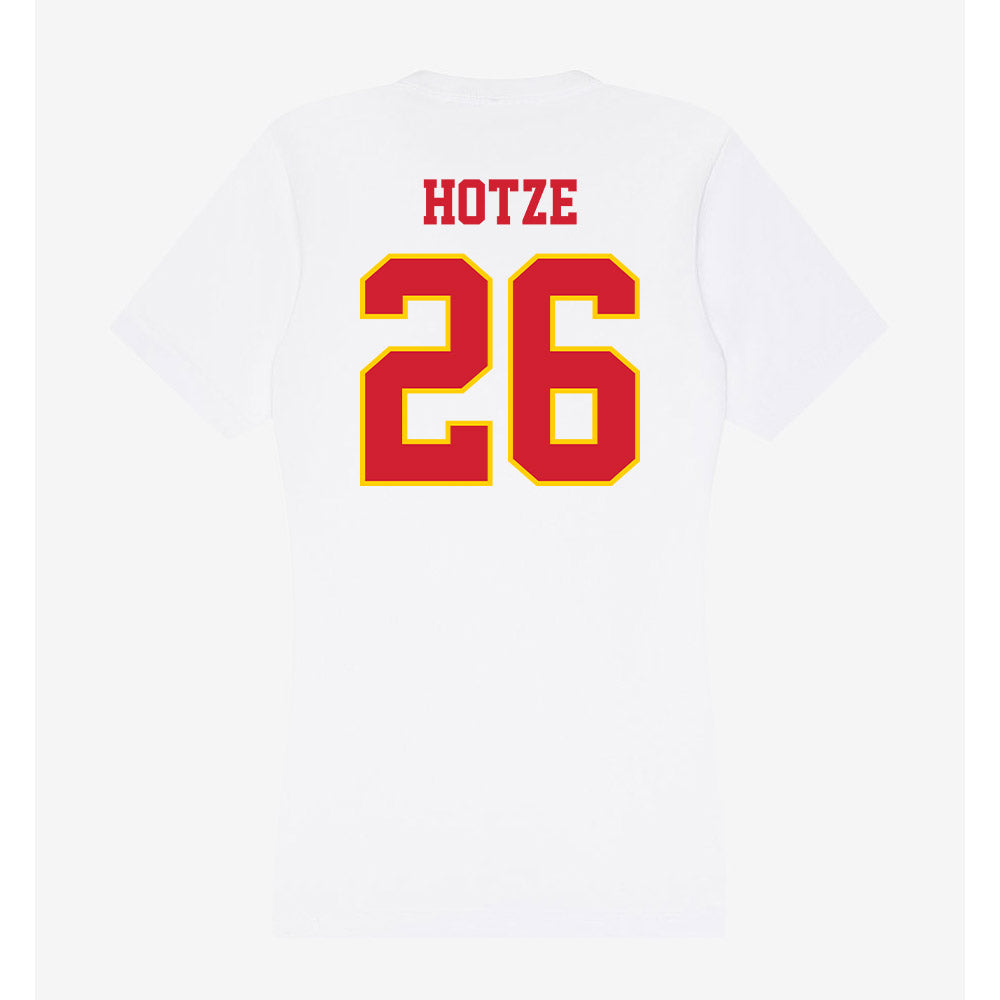 Pitt State - NCAA Women's Soccer : Alyssa Hotze - Women's V-Neck T-Shirt-1