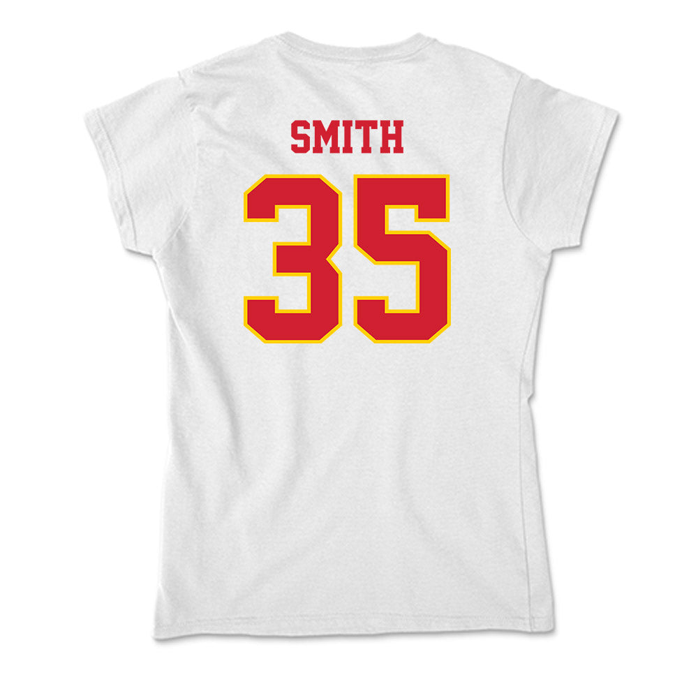 Pitt State - NCAA Football : Jahkobie Smith - Soft Style Women’s T-Shirt-1
