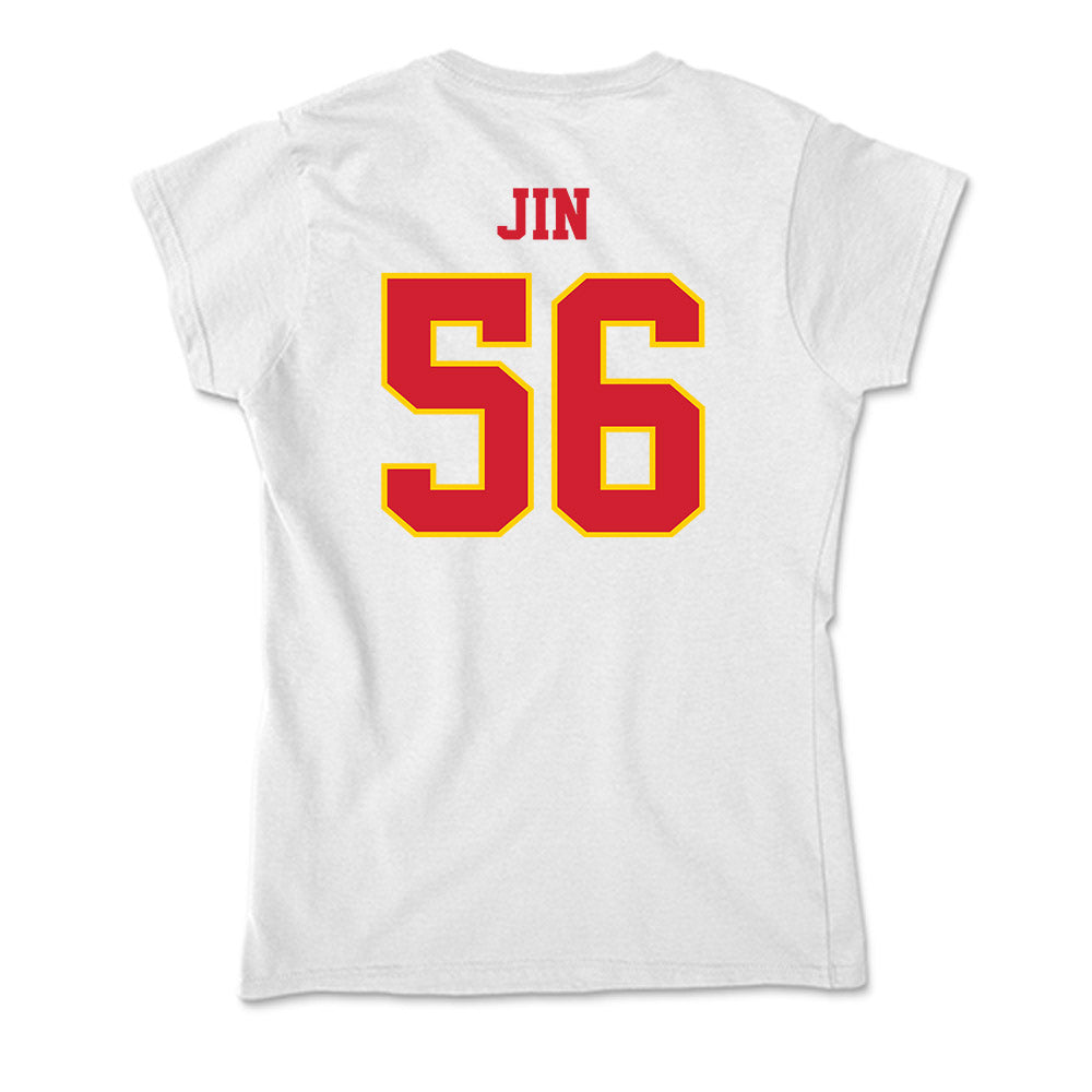 Pitt State - NCAA Football : Charlie Jin - Soft Style Women’s T-Shirt-1