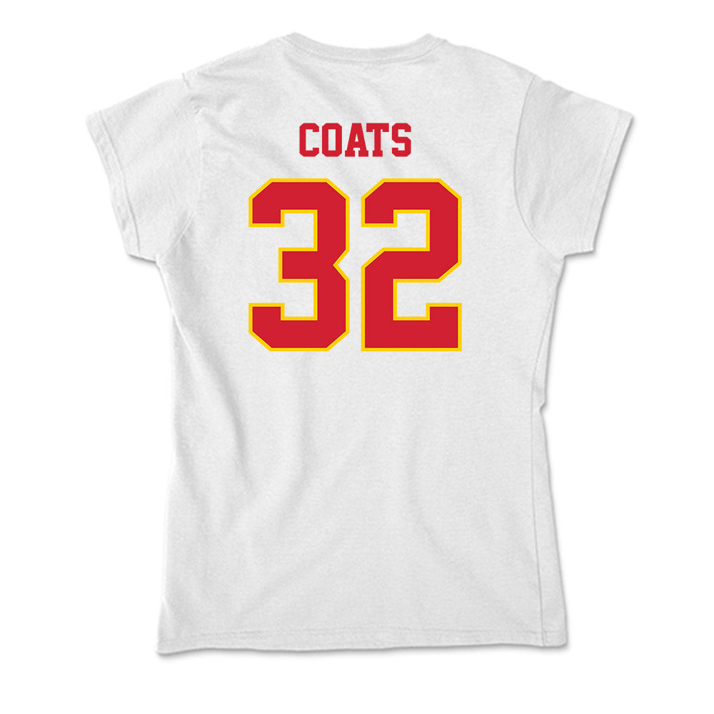 Pitt State - NCAA Men's Basketball : Don Coats Coats - Soft Style Women’s T-Shirt-1