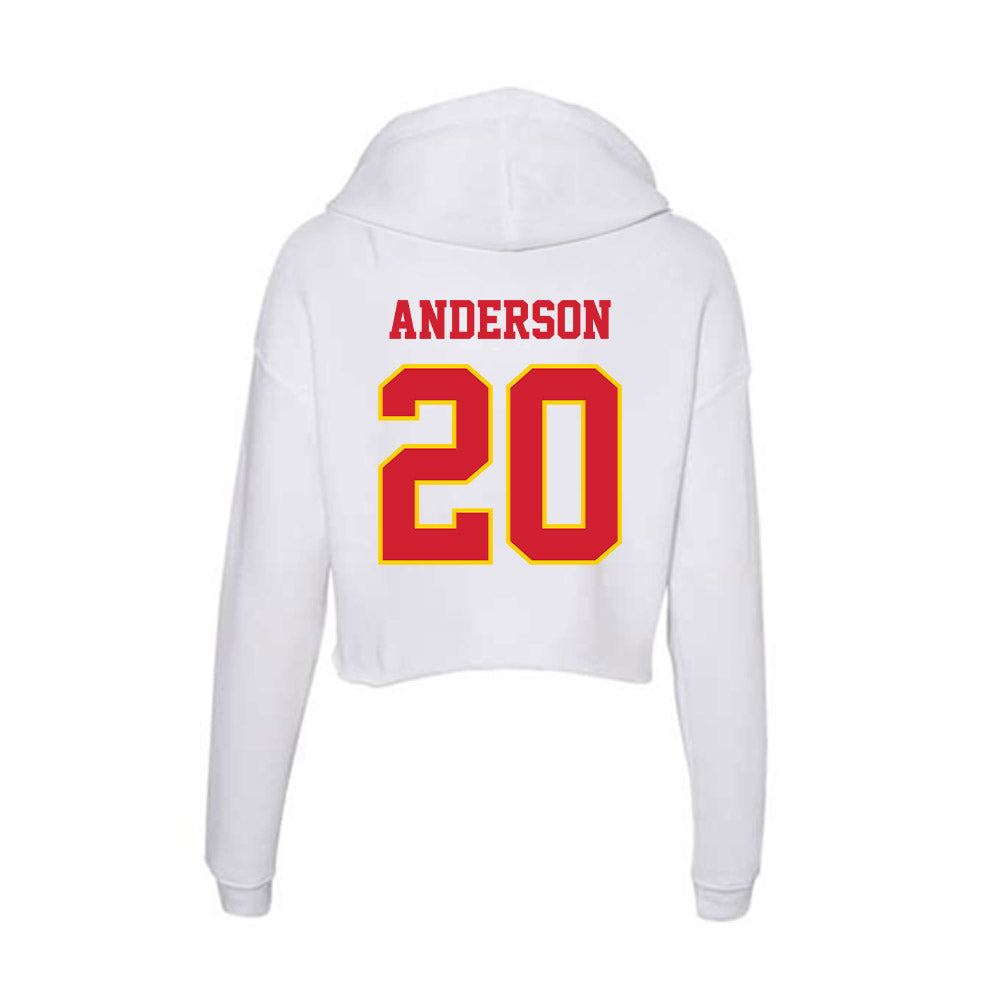 Pitt State - NCAA Women's Soccer : Sophia Anderson - Women's Crop Fleece Hoodie-1