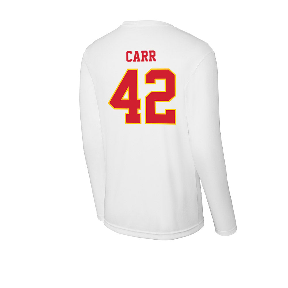 Pitt State - NCAA Football : Blake Carr - Activewear Long Sleeve T-Shirt-1