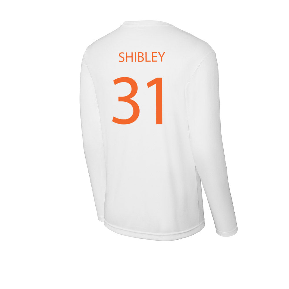 HWS - NCAA Men's Ice Hockey : Connor Shibley - Activewear Long Sleeve T-Shirt-1