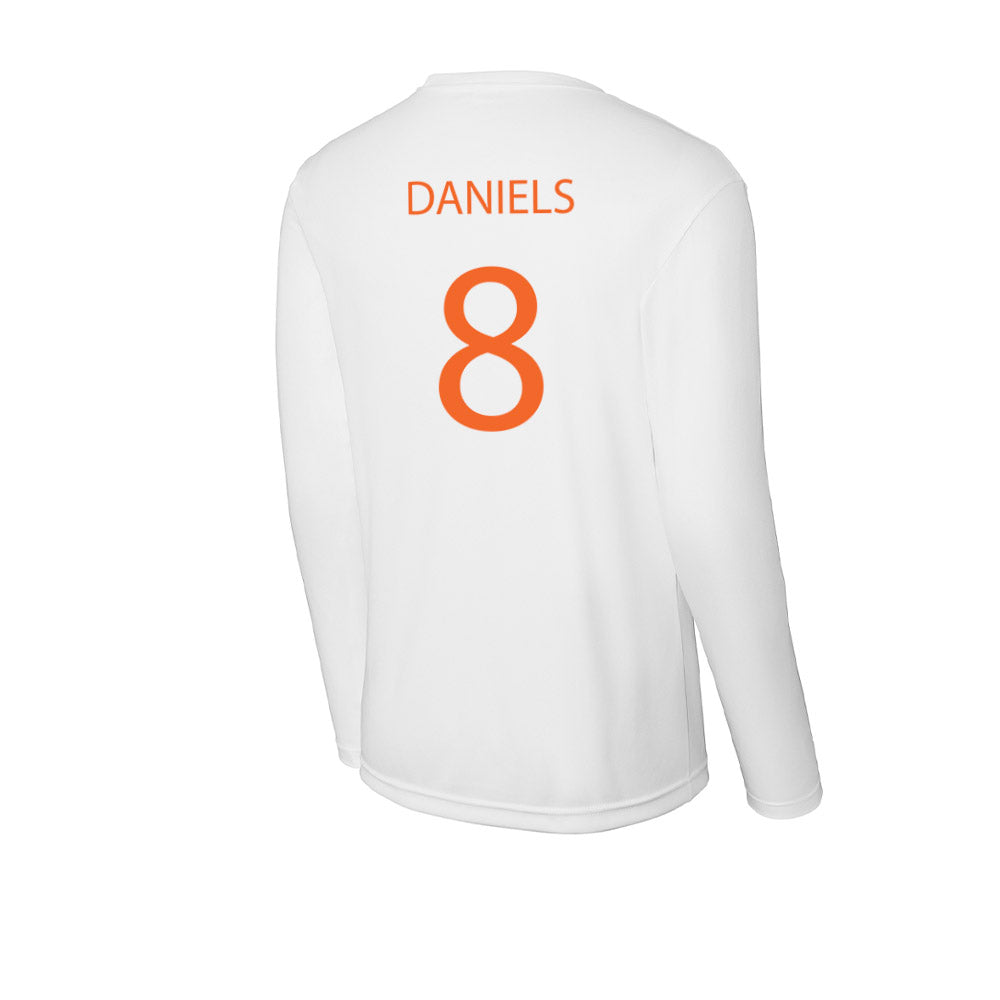 HWS - NCAA Men's Ice Hockey : Tanner Daniels - Activewear Long Sleeve T-Shirt-1