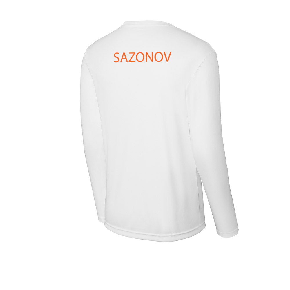 HWS - NCAA Men's Rowing : Nikolai Sazonov - Activewear Long Sleeve T-Shirt-1