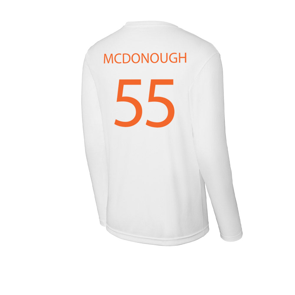 HWS - NCAA Men's Ice Hockey : Tommy McDonough - Activewear Long Sleeve T-Shirt-1