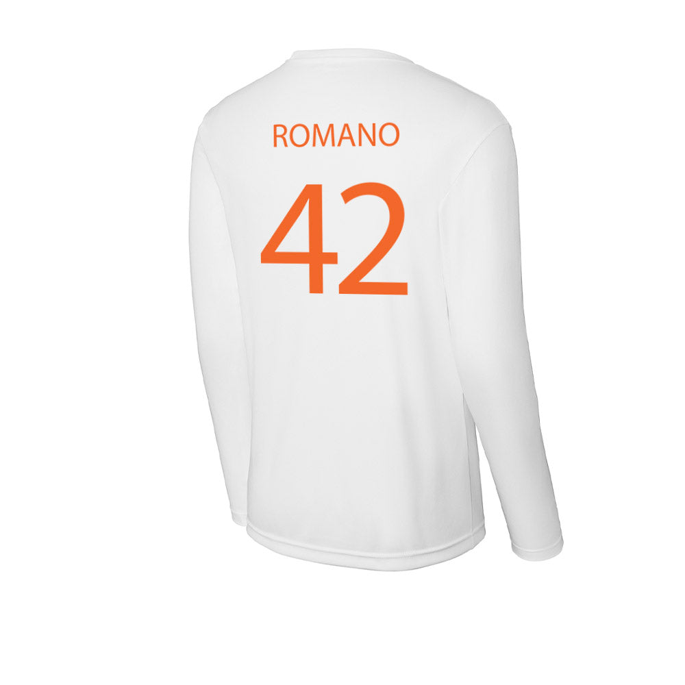 HWS - NCAA Football : Anthony Romano - Activewear Long Sleeve T-Shirt-1