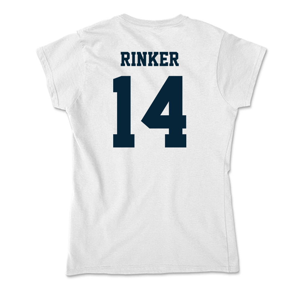 Utah State - NCAA Football : Tanner Rinker - Soft Style Women’s T-Shirt-1