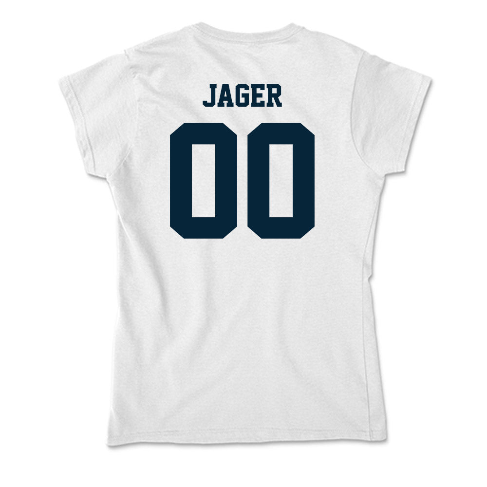 Utah State - NCAA Football : Abe Jager - Soft Style Women’s T-Shirt-1