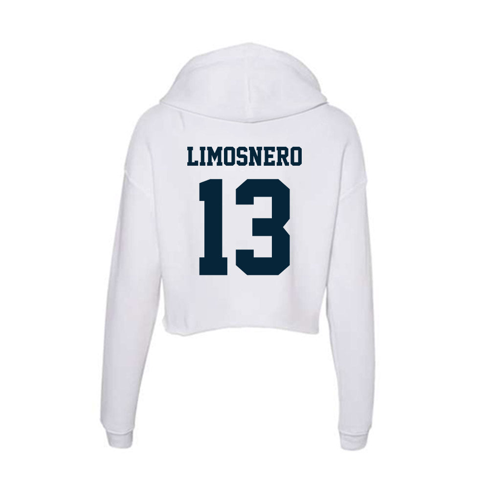 Utah State - NCAA Softball : Carly Limosnero - Women's Crop Fleece Hoodie-1