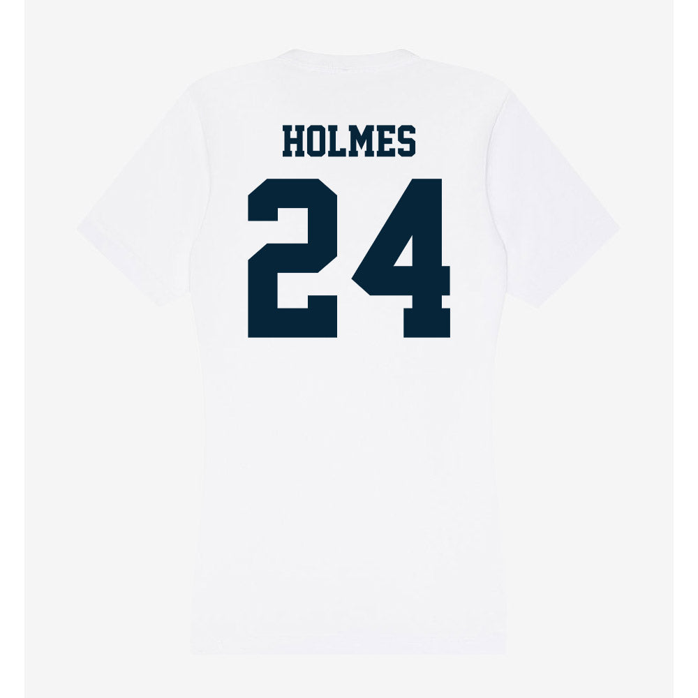 Utah State - NCAA Football : William Holmes - Women's V-Neck T-Shirt-1