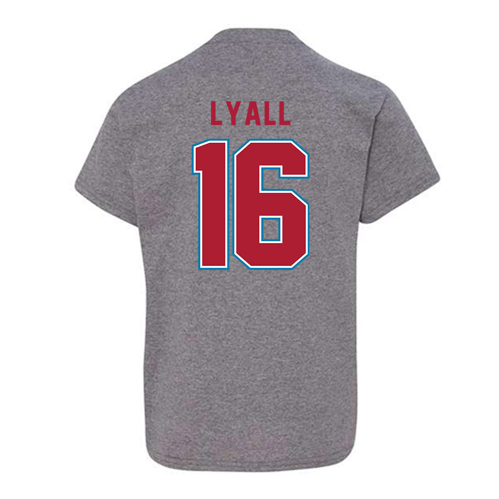 LMU - NCAA Baseball : Jake Lyall - Youth T-Shirt-1