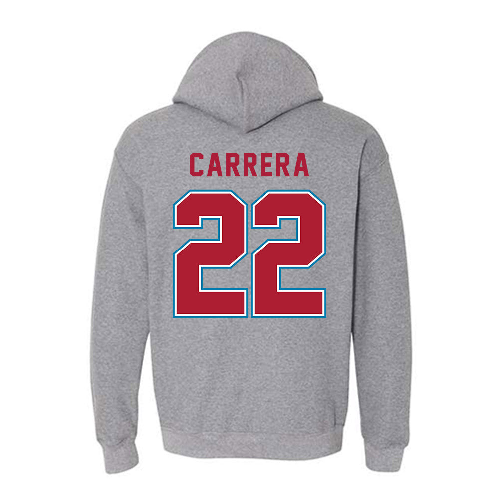 LMU - NCAA Softball : Angela Carrera - Hooded Sweatshirt-1