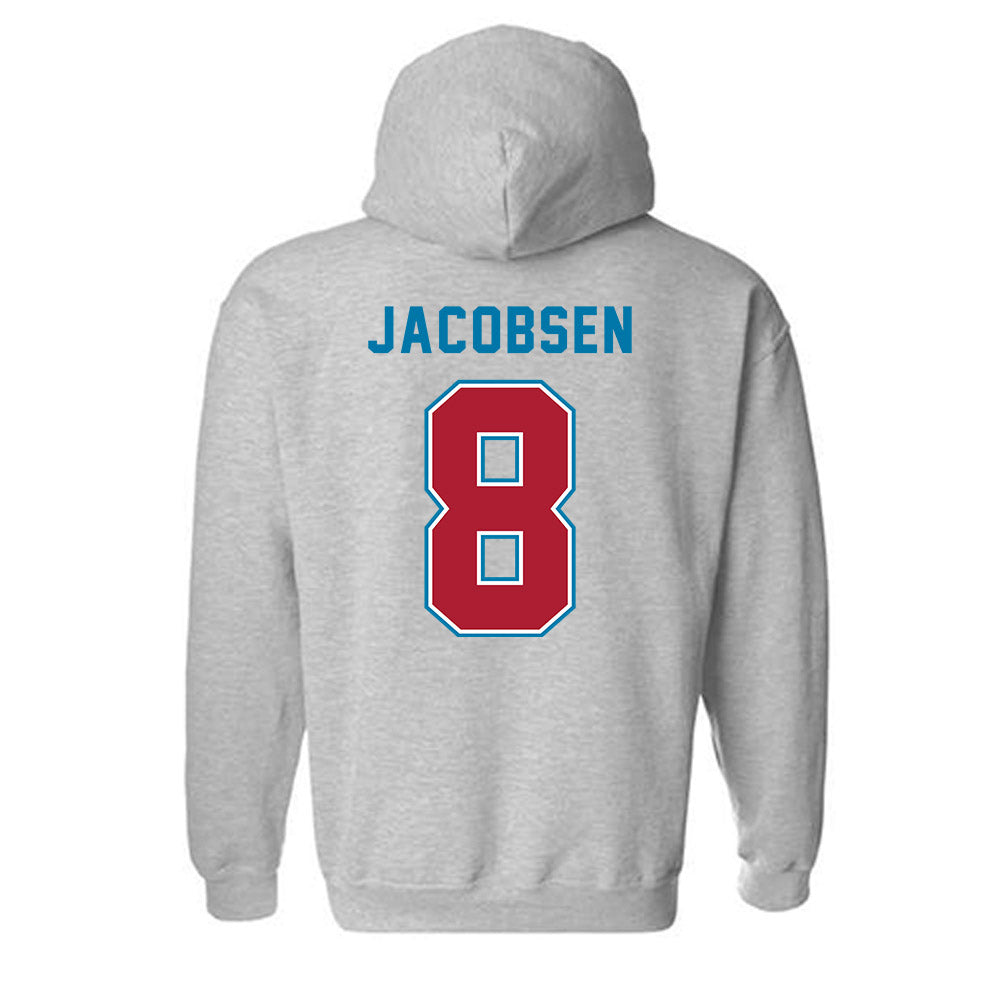 LMU - NCAA Baseball : Gavin Jacobsen - Classic Shersey Hooded Sweatshirt-1