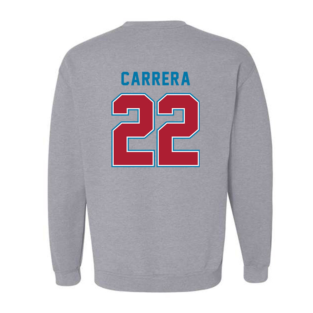 LMU - NCAA Softball : Angela Carrera - Classic Shersey Crewneck Sweatshirt-1