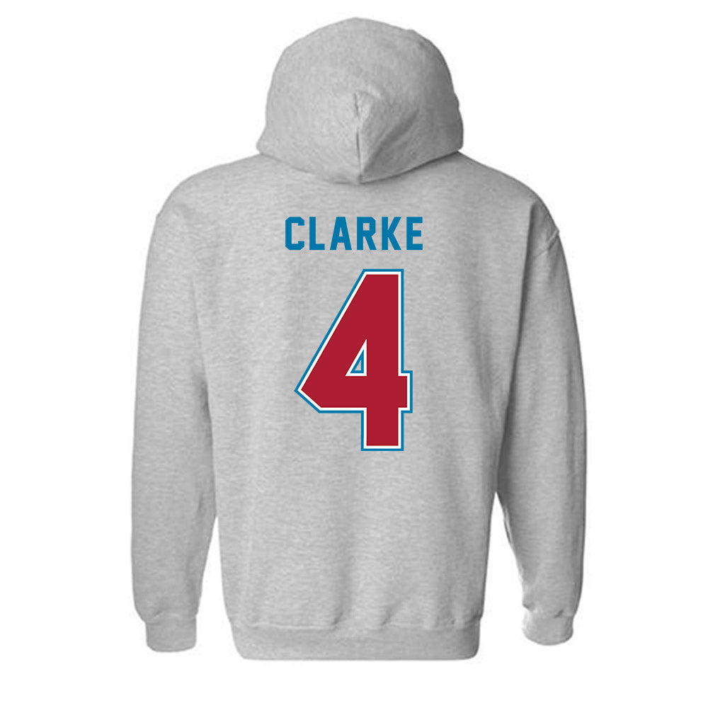 LMU - NCAA Women's Basketball : Allison Clarke - Classic Shersey Hooded Sweatshirt-1