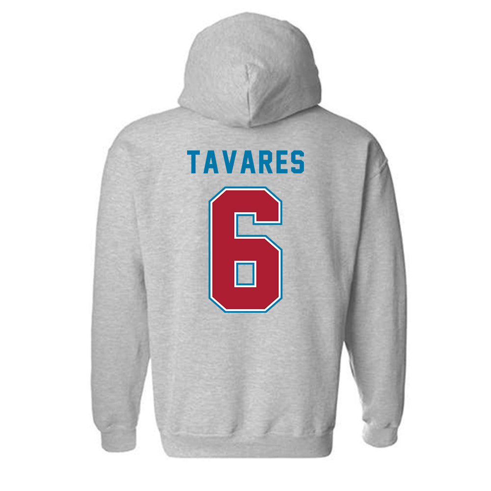 LMU - NCAA Men's Soccer : Hugo Tavares - Classic Shersey Hooded Sweatshirt-1
