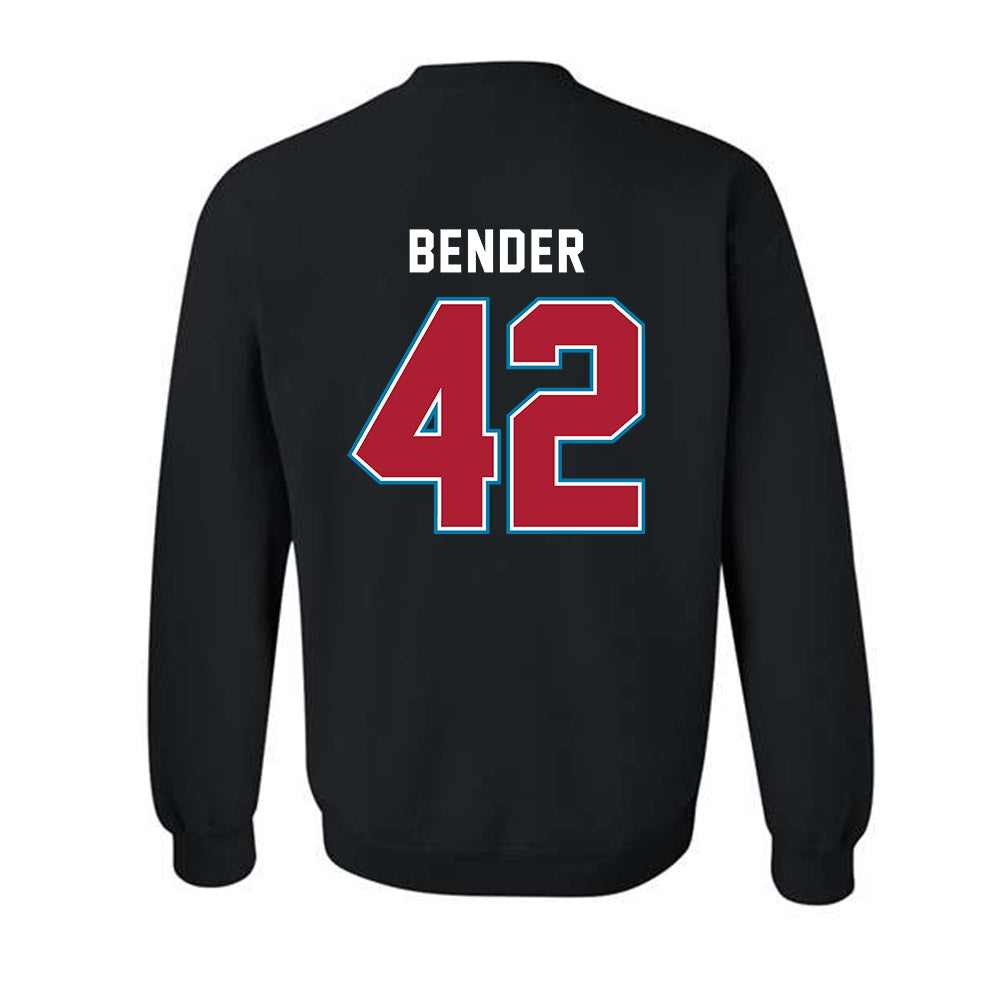 LMU - NCAA Baseball : Zach Bender - Classic Shersey Crewneck Sweatshirt-1
