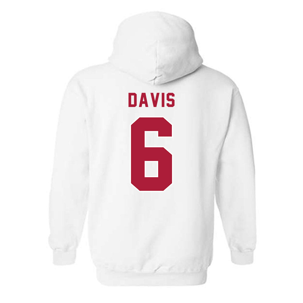 LMU - NCAA Beach Volleyball : Ellie Davis - Classic Shersey Hooded Sweatshirt-1
