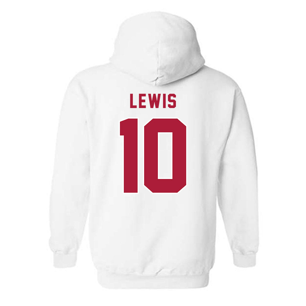 LMU - NCAA Men's Basketball : Lamaj Lewis - Classic Shersey Hooded Sweatshirt-1
