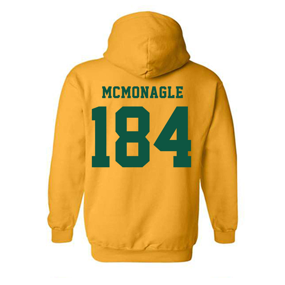 NDSU - NCAA Wrestling : Andrew McMonagle - Classic Shersey Hooded Sweatshirt-1