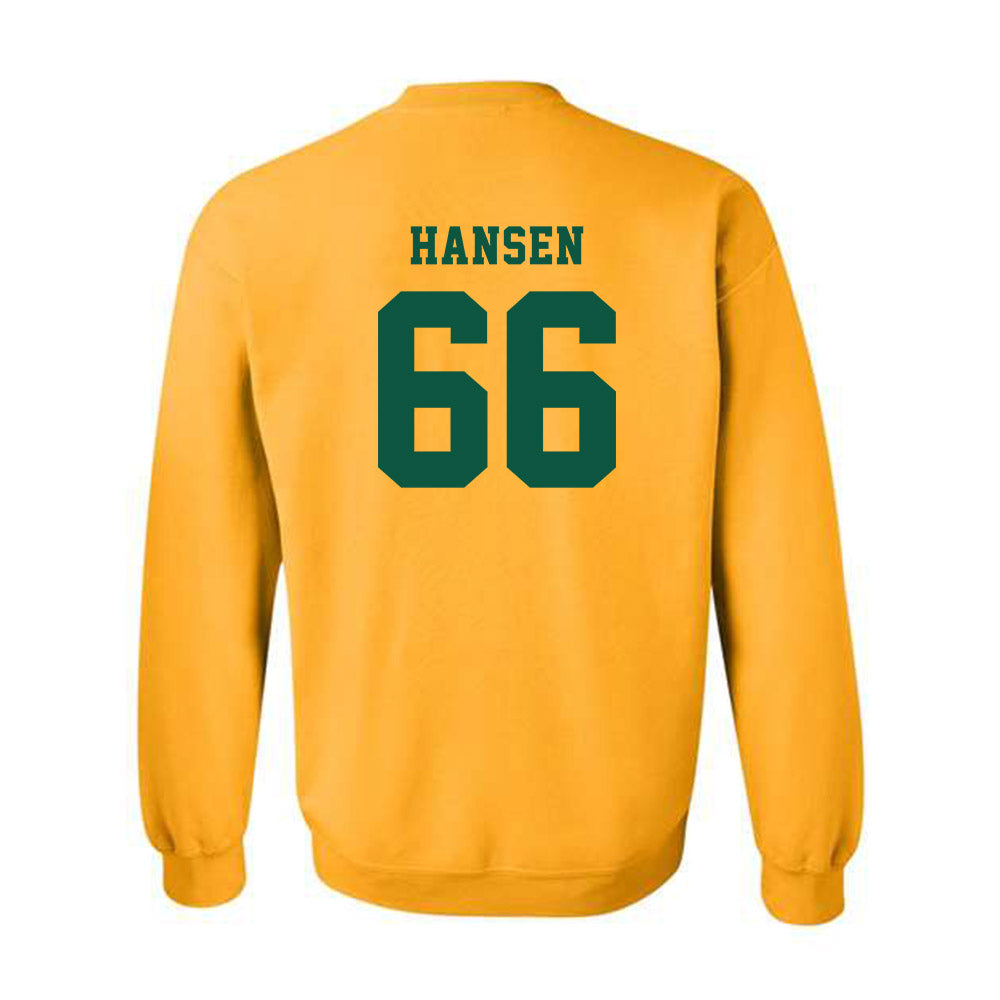 NDSU - NCAA Football : Jack Hansen - Classic Shersey Crewneck Sweatshirt-1