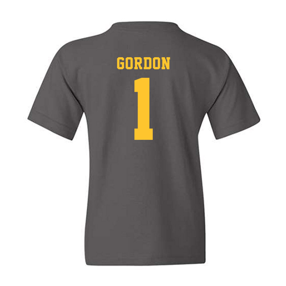 NDSU - NCAA Baseball : Noah Gordon - Classic Shersey Youth T-Shirt-1