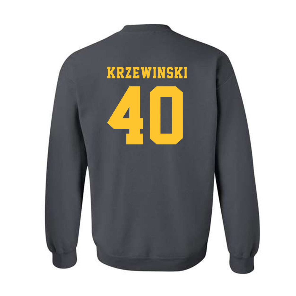 NDSU - NCAA Women's Basketball : Abby Krzewinski - Classic Shersey Crewneck Sweatshirt-1
