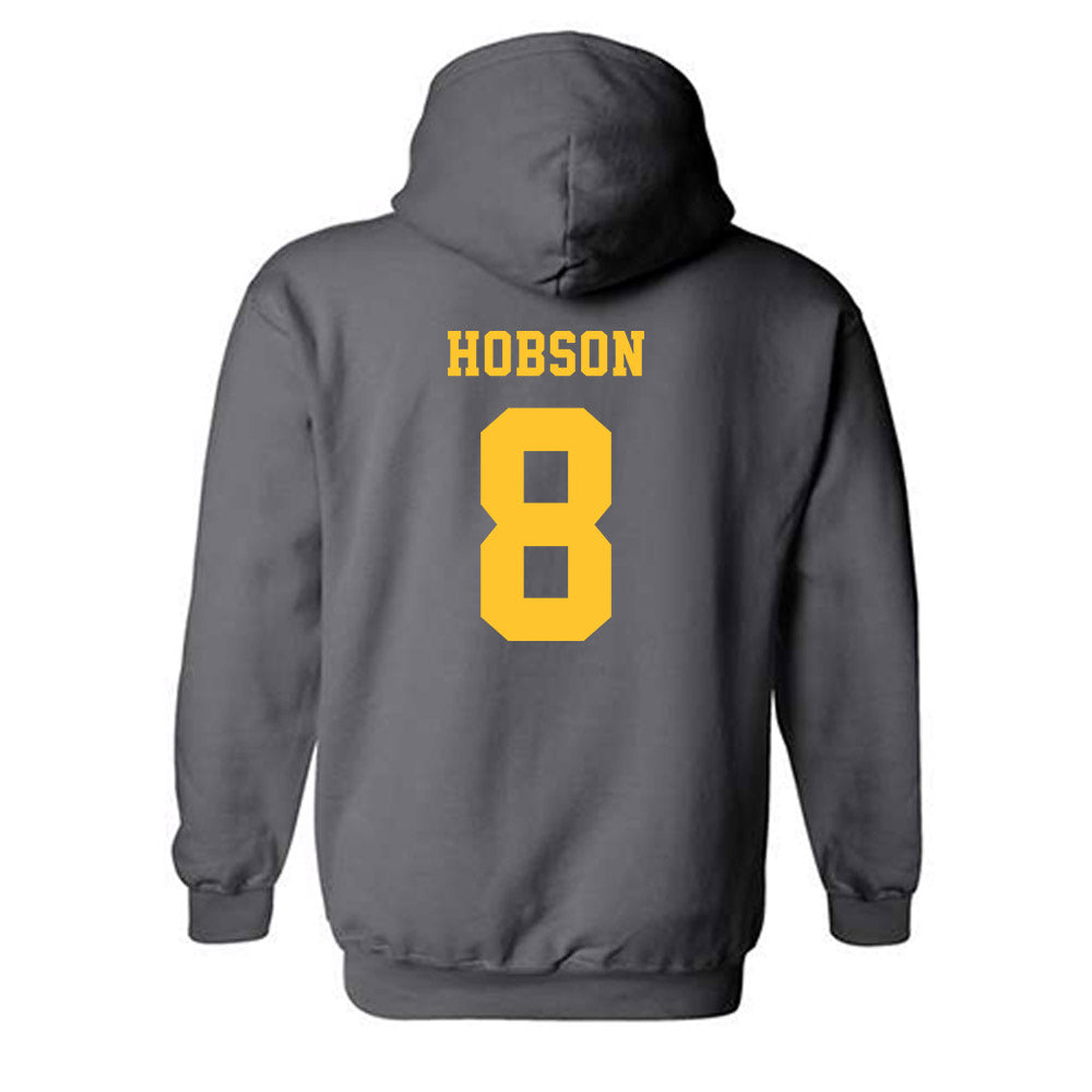 NDSU - NCAA Women's Basketball : Amelia Hobson - Classic Shersey Hooded Sweatshirt-1
