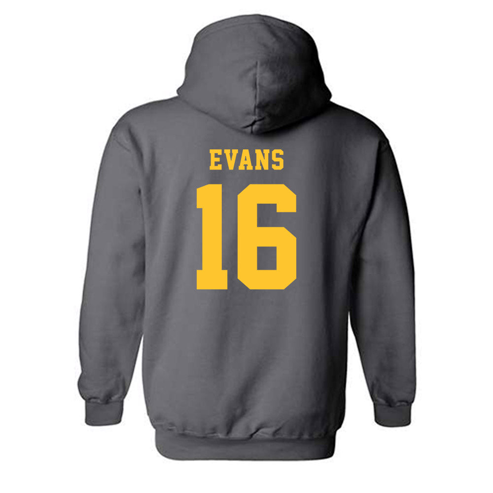 NDSU - NCAA Football : Silas Evans - Classic Shersey Hooded Sweatshirt-1