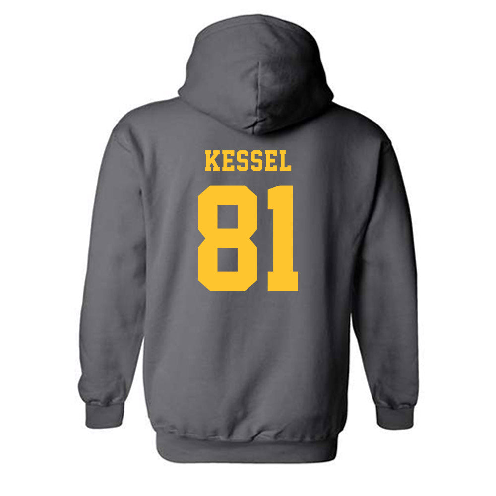 NDSU - NCAA Football : Reis Kessel - Classic Shersey Hooded Sweatshirt-1