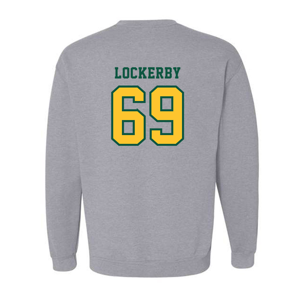 NDSU - NCAA Football : Devin Lockerby - Classic Shersey Crewneck Sweatshirt-1