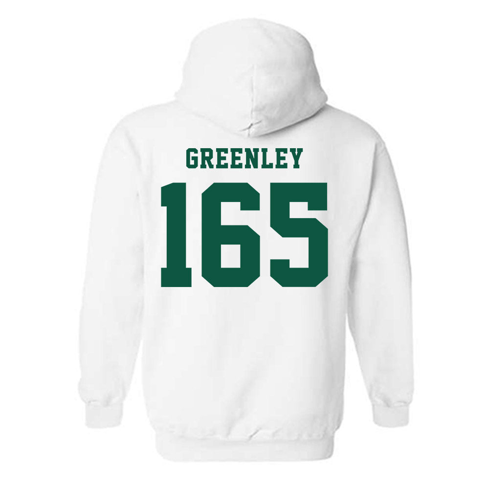NDSU - NCAA Wrestling : Boeden Greenley - Classic Shersey Hooded Sweatshirt-1