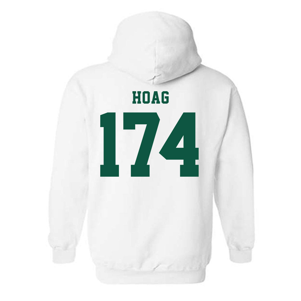 NDSU - NCAA Wrestling : Luke Hoag - Classic Shersey Hooded Sweatshirt-1
