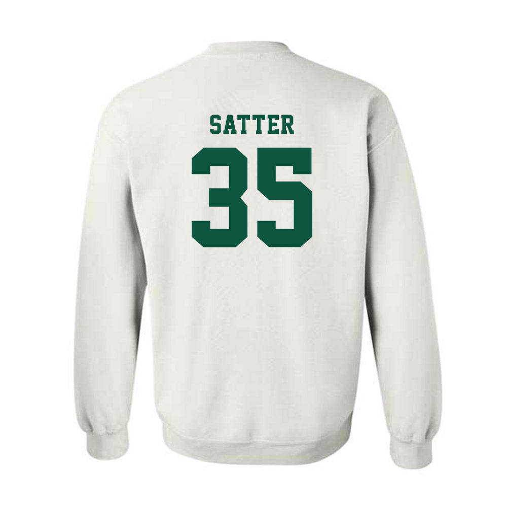 NDSU - NCAA Football : Ryland Satter - Classic Shersey Crewneck Sweatshirt-1
