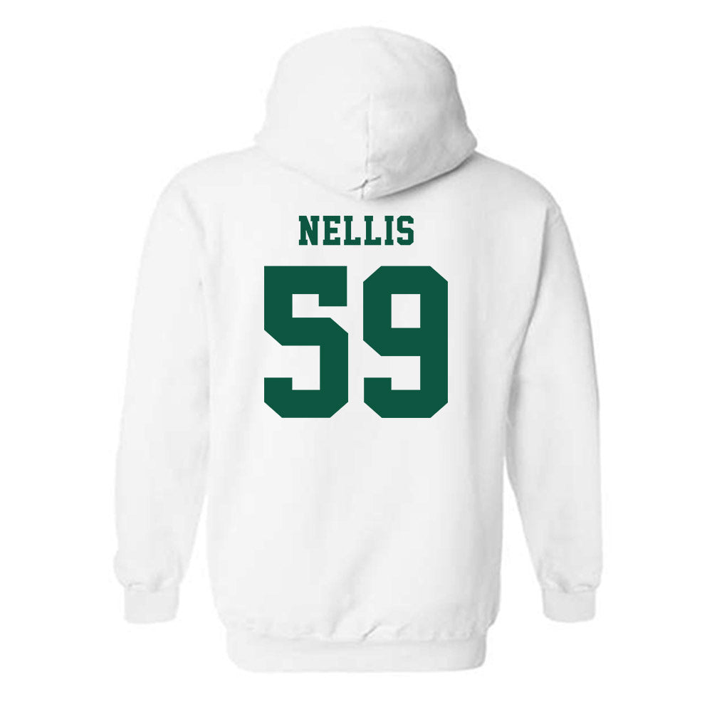 NDSU - NCAA Football : James Nellis - Classic Shersey Hooded Sweatshirt-1